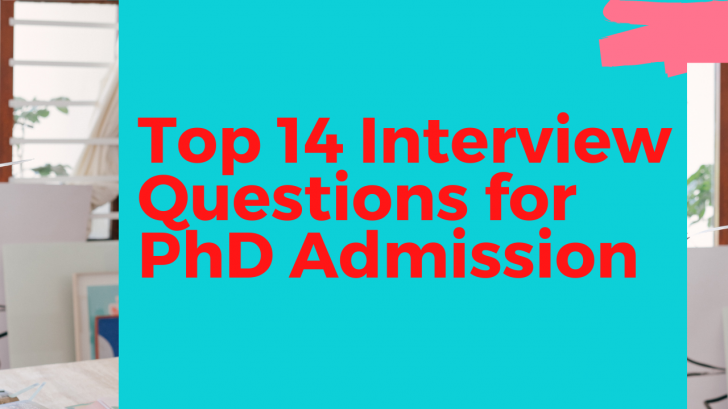 phd program interview questions