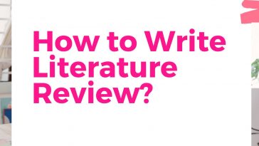 How to write literature review?