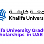 Khalifa University Graduate Scholarship in UAE (Fully Funded)