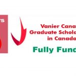 Vaniear Canada Graduate scholarships 2025 in Canada