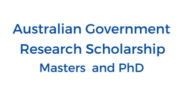 Australian Government Research Scholarship 2024