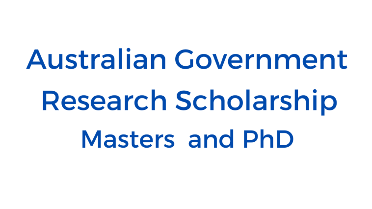 Australian Government Research Scholarship 2024