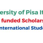 University of Pisa Scholarships in Italy