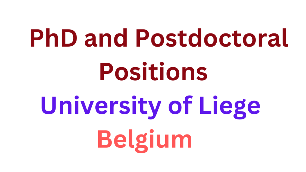 phd jobs belgium