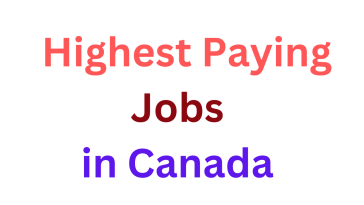 Top Highest Paying Jobs in Canada
