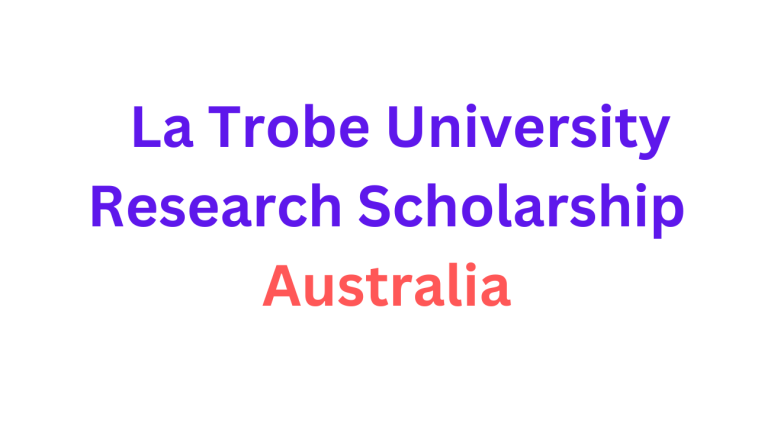 La Trobe University Research Scholarship 2024 in Australia