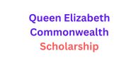 Queen Elizabeth Commonwealth Scholarship 2024