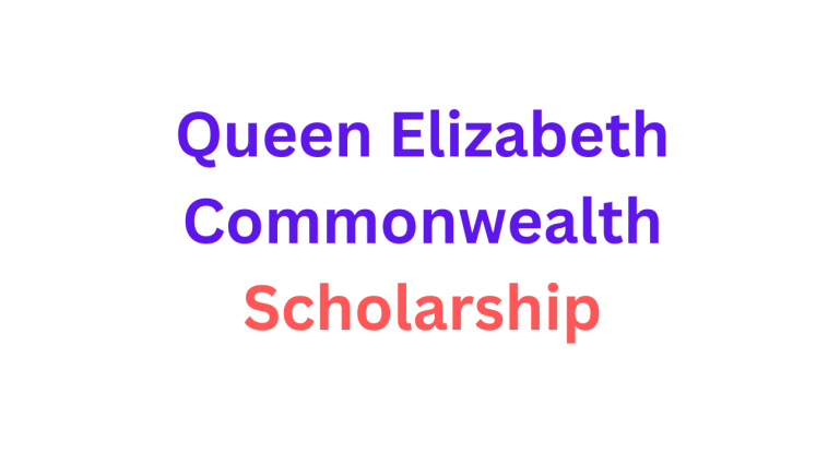 Queen Elizabeth Commonwealth Scholarship 2024