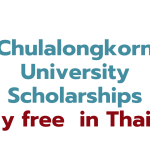 Chulalongkorn University scholarship 2024