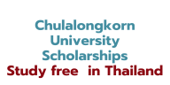 Chulalongkorn University scholarship 2024