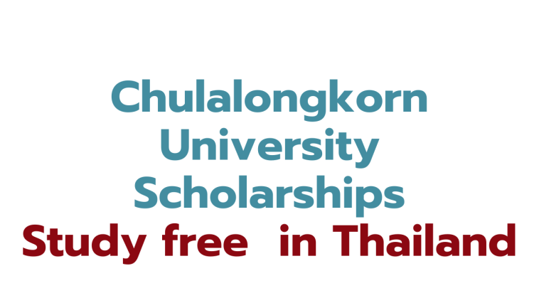 Chulalongkorn University scholarship 2024