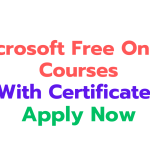 Microsoft Free Online Courses 2024
