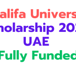 Khalifa University Scholarship 2024