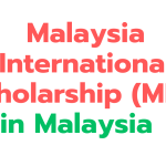 Malaysia International Scholarship (MIS) 2024