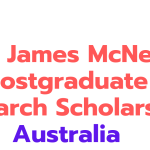 Sir James McNeill Postgraduate Research Scholarship 2024