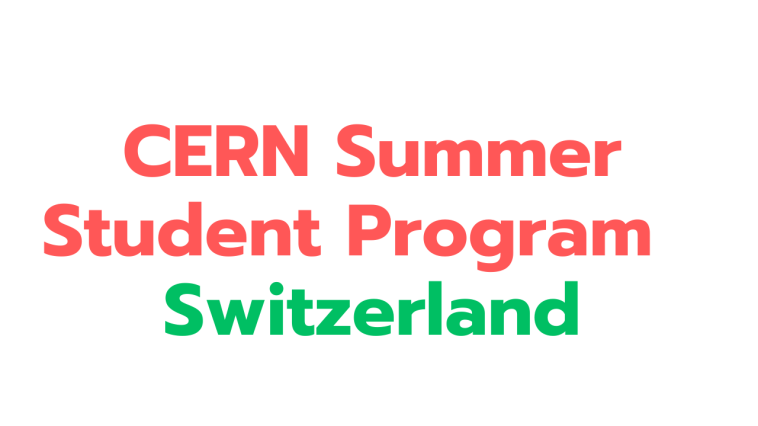 CERN Summer Student Program 2025