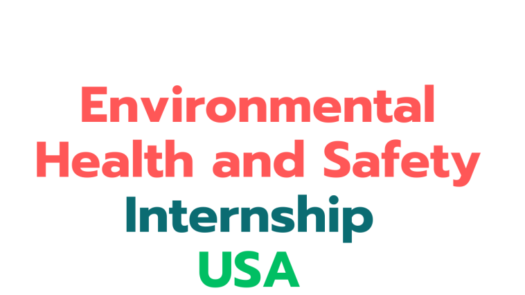 Environmental Health and Safety Internship 2025 (Fully-funded)
