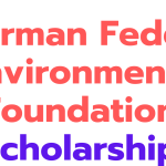 German Federal Environmental foundation Phd scholarship 2025