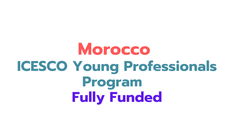 Morocco ICESCO Young Professionals Program 2025