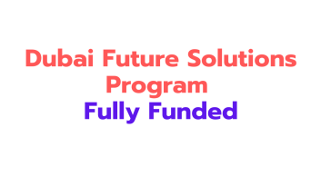 Dubai Future Solutions Program 2025 | Prototypes for humanity