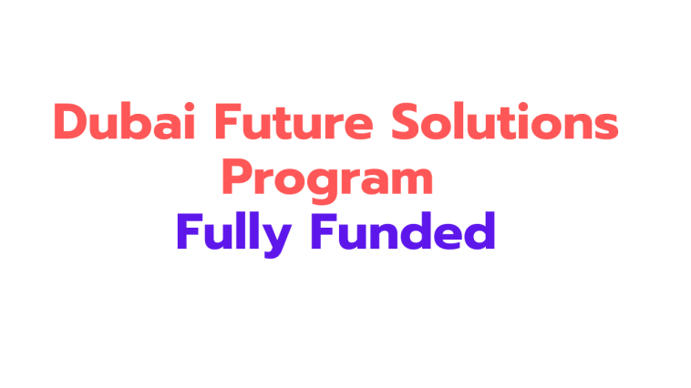 Dubai Future Solutions Program 2025 | Prototypes for humanity
