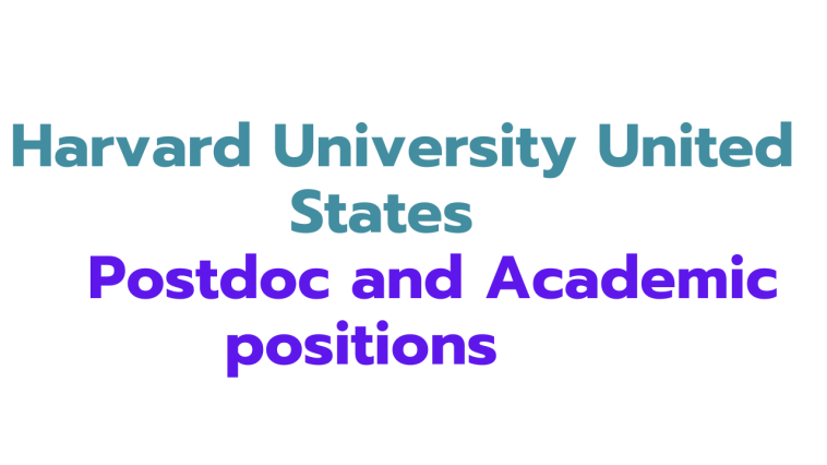 Harvard University United States vacant post for postdoc and Academic positions July 2025