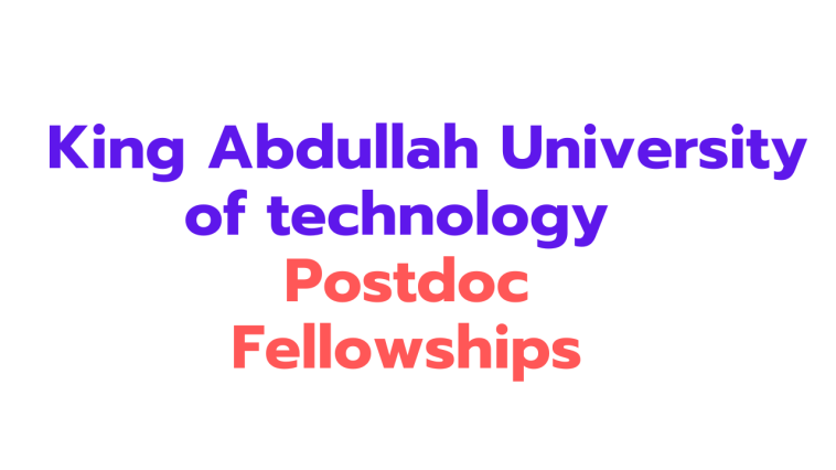KAUST global postdoc fellowship 2026
