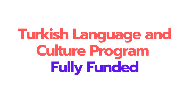 Turkish Language and Culture Program 2025