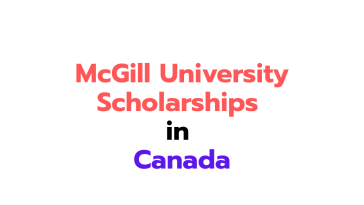 McGill University Scholarships 2027 in Canada