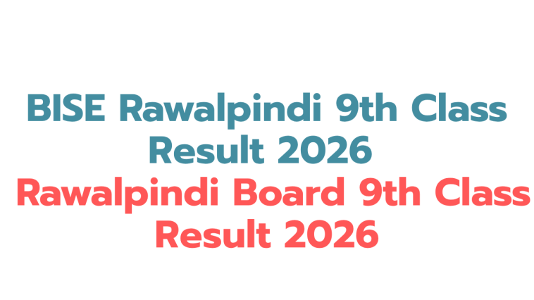 BISE Rawalpindi 9th Class Result 2026 | Rawalpindi Board 9th Class Result 2026