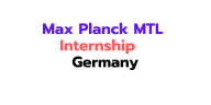 MaxPlank MTL Internship germany 2027