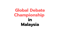 Global Debate Championship 2027 Malaysia